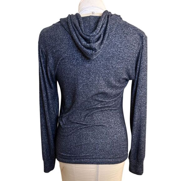 Baltimore Ravens NFL Soft Hooded Pullover Sz. S Grey Zebra Print Football - Picture 3 of 6